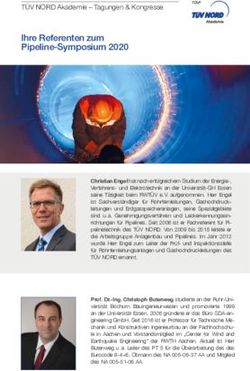 Ihre Referenten zum Pipeline-Symposium 2020 - T&Uuml;V NORD Akademie - Tagungen & Kongresse - T&Uuml;V Nord