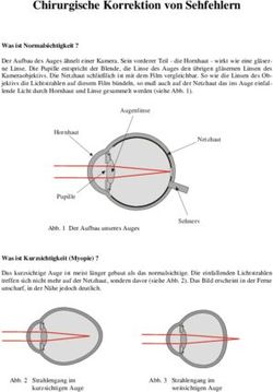 Chirurgische Korrektion von Sehfehlern