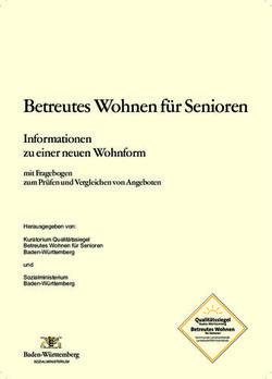 Betreutes Wohnen f&uuml;r Senioren - Informationen zu einer neuen Wohnform mit Fragebogen zum Pr&uuml;fen und Vergleichen von Angeboten
