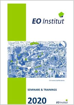 SEMINARE & TRAININGS - EO Institut