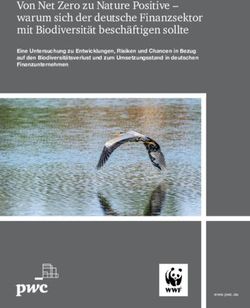 Von Net Zero zu Nature Positive - warum sich der deutsche Finanzsektor mit Biodiversit&auml;t besch&auml;ftigen sollte - WWF Deutschland