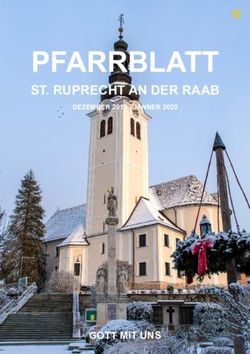 GOTT MIT UNS - DEZEMBER 2019 - JÄNNER 2020 - Marktgemeinde St ...