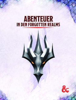 ABENTEUER IN DEN FORGOTTEN REALMS - Wizards