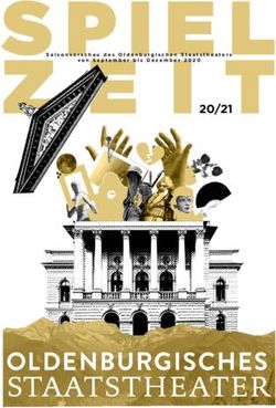 20/21 Saisonvorschau des Oldenburgischen Staatstheaters von September bis Dezember 2020