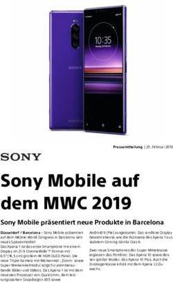 Sony Mobile auf dem MWC 2019 - Sony Mobile pr&auml;sentiert neue Produkte in Barcelona - cloudfront.net