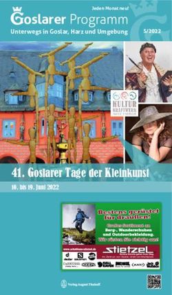 Oslarer Programm - Goslarer Tage der Kleinkunst 10. bis 19. Juni 2022 - Stadt Goslar