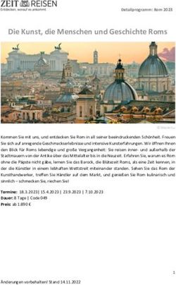 Die Kunst, die Menschen und Geschichte Roms - ZEIT Reisen