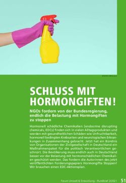 SCHLUSS MIT HORMONGIFTEN! - NGOs fordern von der Bundesregierung, endlich die Belastung mit Hormongiften zu stoppen - Forum Umwelt ...
