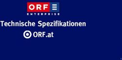Technische Spezifikationen ORF.at - ORF-Enterprise