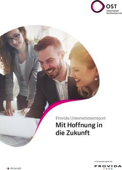 Mit Hoffnung in die Zukunft - Provida Unternehmerreport Wirtschaft