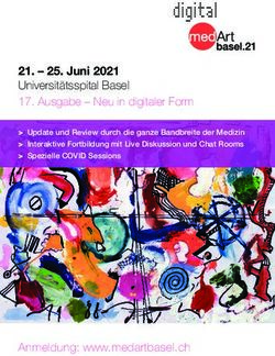 21 25. Juni 2021 Universit&auml;tsspital Basel 17. Ausgabe - Neu in digitaler Form - medArt ...