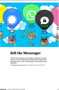 Kill the Messenger - GNU/Linux.ch