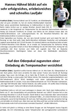 Hannes H&auml;hnel blickt auf ein sehr erfolgreiches, erlebnisreiches und schnelles Laufjahr - JK Running