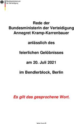 Rede der Bundesministerin der Verteidigung Annegret Kramp-Karrenbauer anlässlich des feierlichen Gelöbnisses am 20. Juli 2021 im Bendlerblock ...