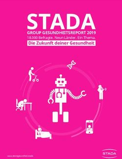 STADA GROUP GESUNDHEITSREPORT 2019 - Die Zukunft deiner Gesundheit 18.000 Befragte. Neun L&auml;nder. Ein Thema.