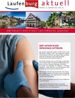 IMPF-AKTION IN DER M&Ouml;SLEHALLE LUTTINGEN - AMTSBLATT DER STADT LAUFENBURG (BADEN)
