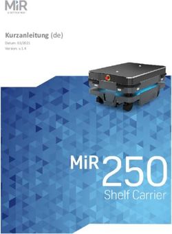 Kurzanleitung (de) Datum: 03/2021 Version: v.1.4 - Mobile Industrial Robots