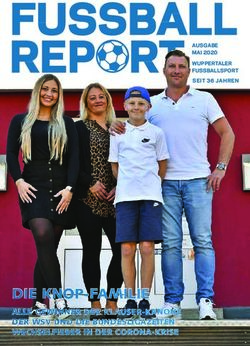 DIE KNOP-FAMILIE ALLE GEWINNER DER KLAUSER-KANONE DER WSV UND DIE BUNDESLIGAZEITEN WECHSELFIEBER IN DER CORONA-KRISE - Osenberg-Sportpresse