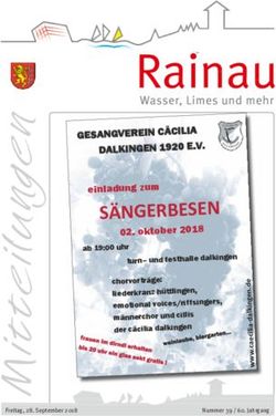 S&Auml;NGERBESEN - Gemeinde Rainau