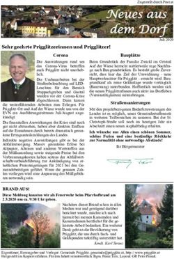Neues aus dem Dorf - Gemeinde Prigglitz