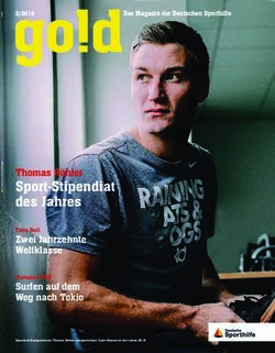 Sport-stipendiat des jahres - thomas r&ouml;hler - Stiftung Deutsche Sporthilfe