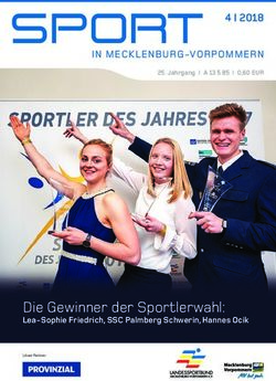 SPORT 4 I 2018 - Die Gewinner der Sportlerwahl: Lea-Sophie Friedrich, SSC Palmberg Schwerin, Hannes Ocik - Jobs im Sport