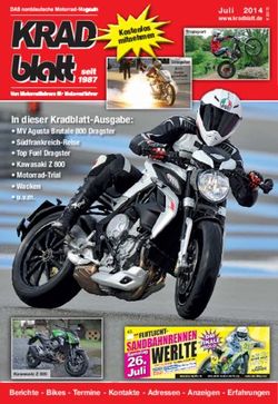 In dieser Kradblatt-Ausgabe: m