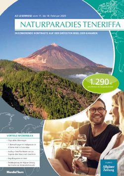 NATURPARADIES TENERIFFA - AZ Leserreisen