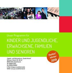 KINDER UND JUGENDLICHE, ERWACHSENE, FAMILIEN UND SENIOREN - Jugend- und Kulturzentrum "Zweite ...