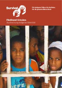 Flie&szlig;band-Schulen: Ausl&ouml;schung indigener Identit&auml;t - Survival International