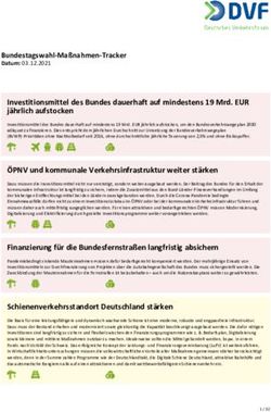 Investitionsmittel des Bundes dauerhaft auf mindestens 19 Mrd. EUR j&auml;hrlich aufstocken - Deutsches ...