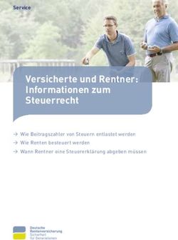 Versicherte Und Rentner: Informationen Zum Steuerrecht - Service - Wie ...