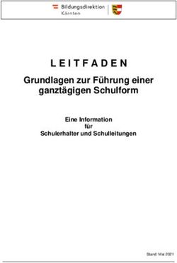 Grundlagen zur Führung einer ganztägigen Schulform - Eine Information für Schulerhalter und Schulleitungen