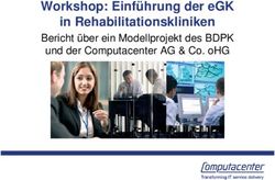 Workshop: Einf&uuml;hrung der eGK in Rehabilitationskliniken - Bericht &uuml;ber ein Modellprojekt des BDPK und der Computacenter AG & Co. oHG