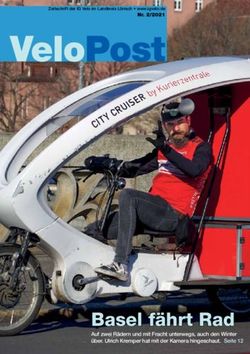 VeloPost - Basel f&auml;hrt Rad - IG Velo