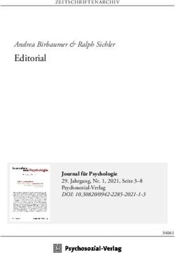 Editorial Andrea Birbaumer & Ralph Sichler - ZEITSCHRIFTENARCHIV - Psychosozial ...
