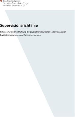 Supervisionsrichtlinie - Kriterien f&uuml;r die Durchf&uuml;hrung der psychotherapeutischen Supervision durch Psychotherapeutinnen und Psychotherapeuten ...