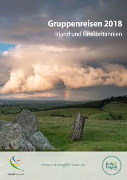 Gruppenreisen 2018 Irland und Großbritannien - www.irish-english-tours.de - Irish & English Tours