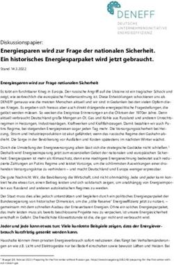 Energiesparen wird zur Frage der nationalen Sicherheit. Ein historisches Energiesparpaket wird jetzt gebraucht.