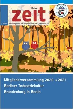 Mitgliederversammlung 2020 2021 Berliner Industriekultur Brandenburg in Berlin - Herbst