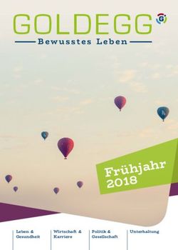GOLDEGG Bewusstes Leben - Leben & Gesundheit - Goldegg Verlag