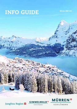 INFO GUIDE - Hotel Bellevue M&uuml;rren