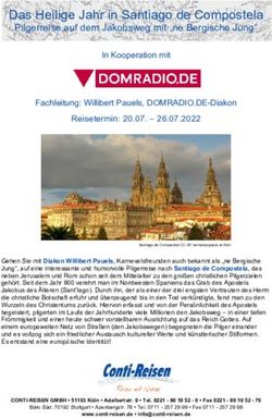 Das Heilige Jahr in Santiago de Compostela - Pilgerreise auf dem Jakobsweg mit "ne Bergische Jung" - Conti-Reisen ...