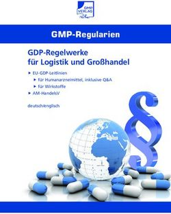 GMP-Regularien GDP-Regelwerke für Logistik und Großhandel - EU-GDP-Leitlinien - GMP-Verlag
