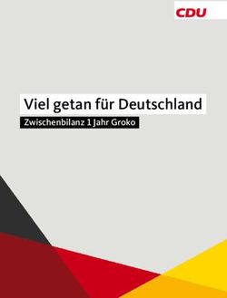 Viel getan für Deutschland - Zwischenbilanz 1 Jahr Groko - CDU.de