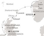 Schottische Inseln und norwegische Fjorde - mit Smithsonian Journeys - Ponant