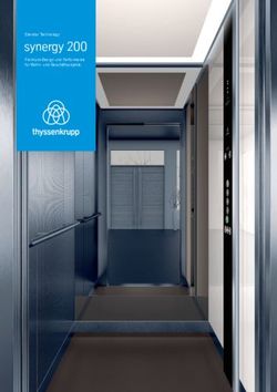 Synergy 200 - thyssenkrupp Aufz&uuml;ge