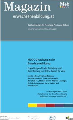 MOOC-Gestaltung in der Erwachsenenbildung - Empfehlungen f&uuml;r die Gestaltung und Durchf&uuml;hrung von Online-Kursen f&uuml;r Viele