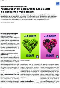 Konzentration auf ausgew&auml;hlte Kan&auml;le statt die eierlegende Wollmilchsau - SWA-ASA
