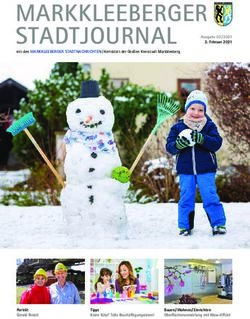 MARKKLEEBERGER STADTJOURNAL - Druckhaus Borna